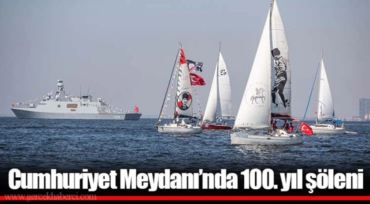 Cumhuriyet Meydanı’nda 100. yıl şöleni 