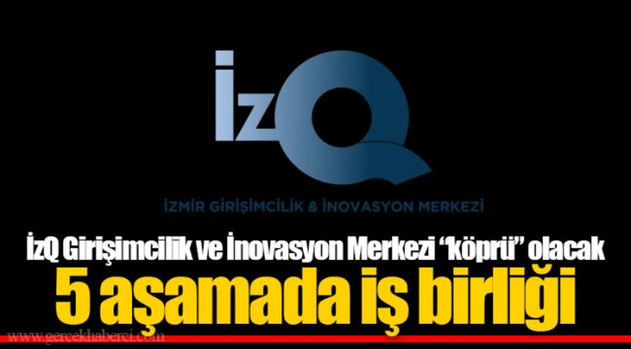 İzQ Girişimcilik ve İnovasyon Merkezi “köprü” olacak: 5 aşamada iş birliği