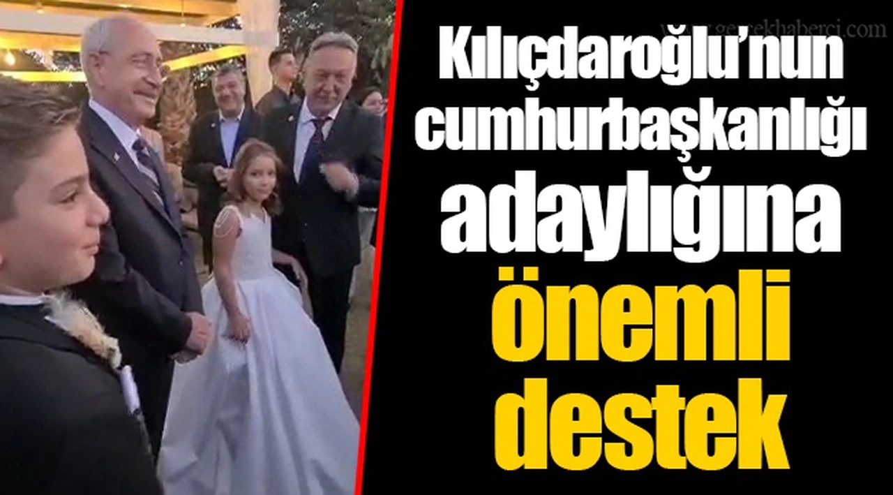 Kılıçdaroğlu’nun cumhurbaşkanlığı adaylığına önemli destek