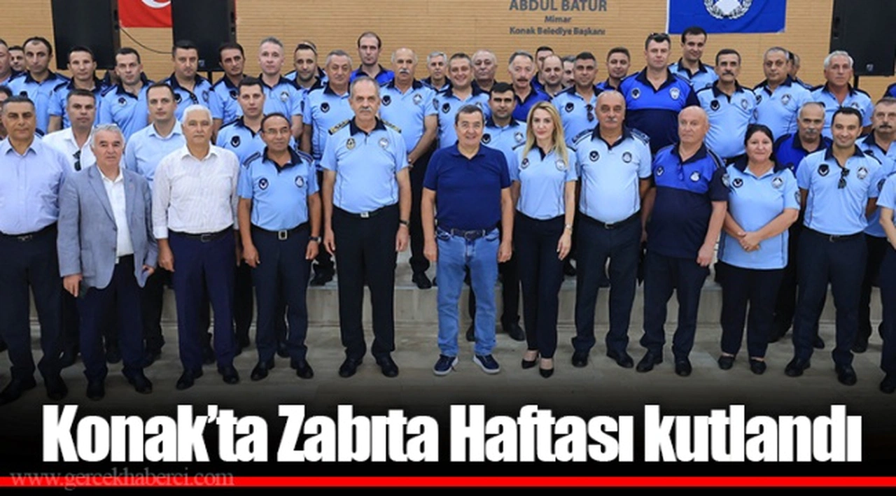 Konak’ta Zabıta Haftası kutlandı
