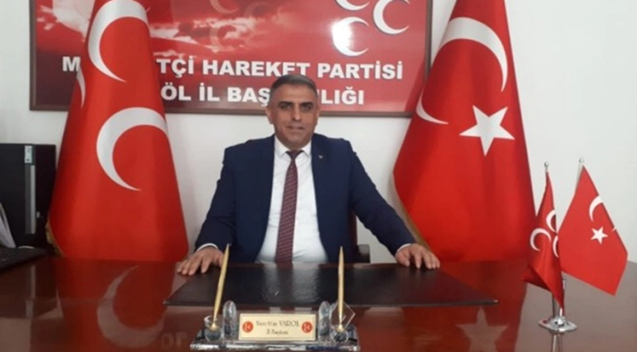 MHP Bingöl İl Başkanı istifa etti