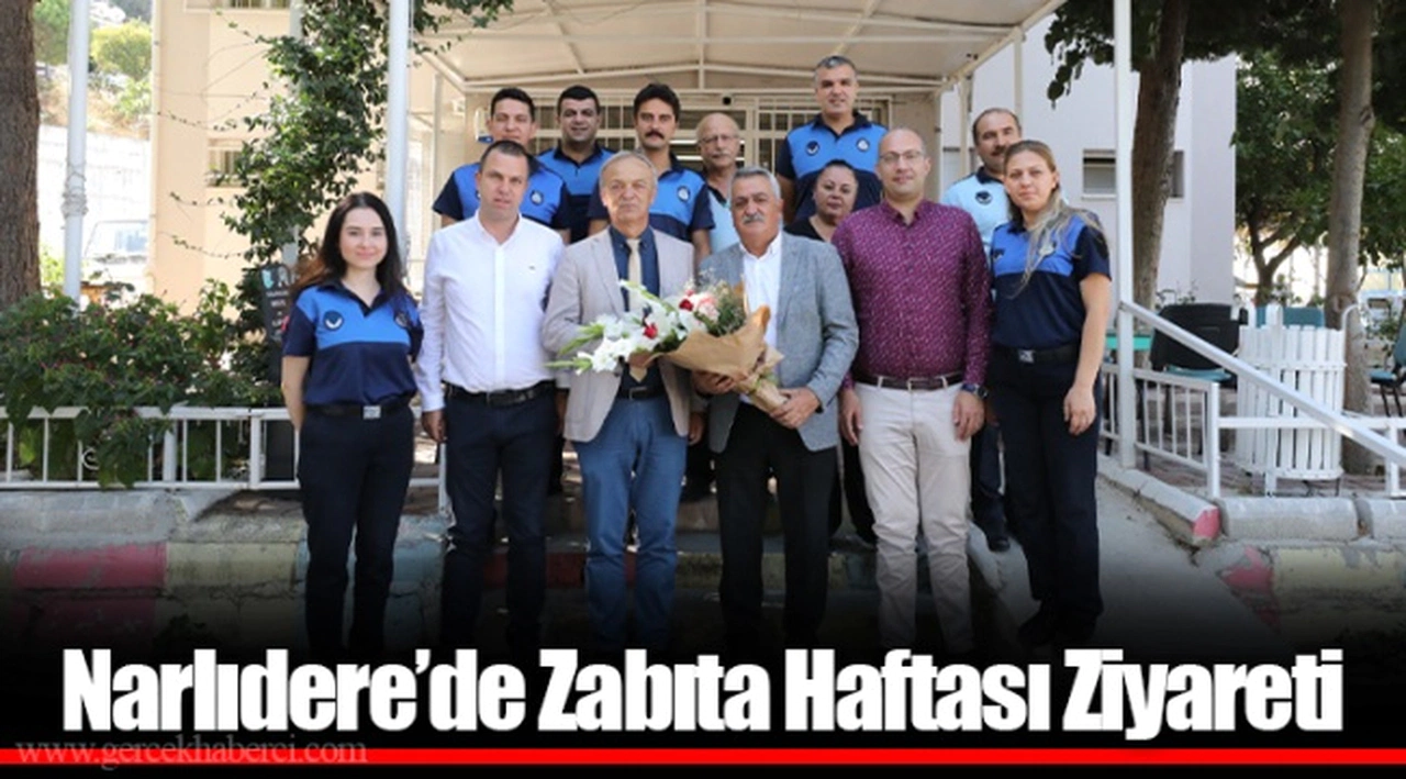 Narlıdere’de Zabıta Haftası Ziyareti