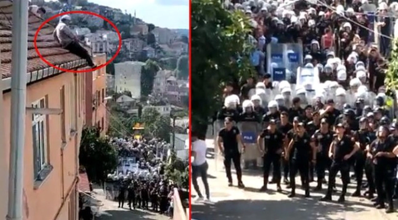 Polis Tokatköy’de mahalleliye birer gazı ve plastik mermiyle müdahale etti