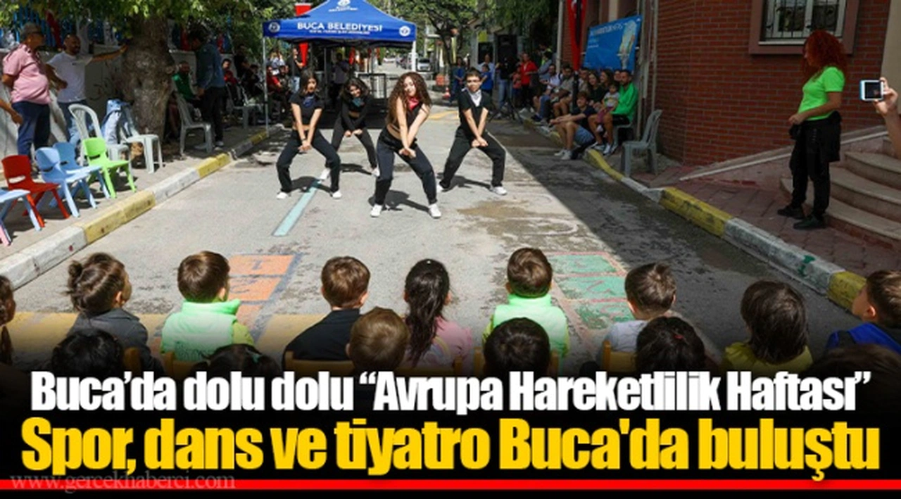 Spor, dans ve tiyatro Buca'da buluştu