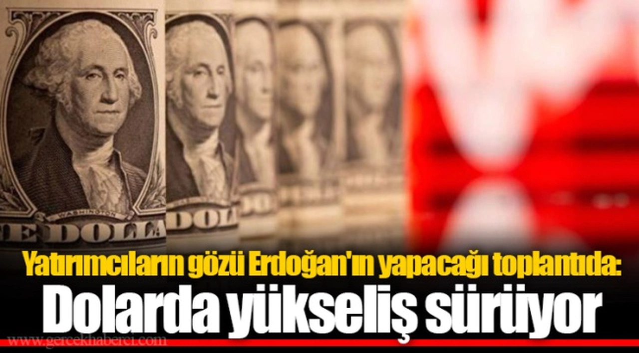 Yatırımcıların gözü Erdoğan'ın yapacağı toplantıda: Dolarda yükseliş sürüyor