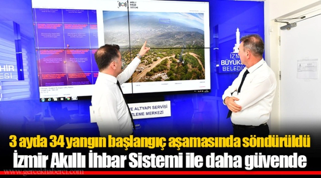 3 ayda 34 yangın başlangıç aşamasında söndürüldü