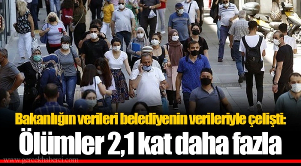 Bakanlığın verileri belediyenin verileriyle çelişti: Ölümler 2,1 kat daha fazla