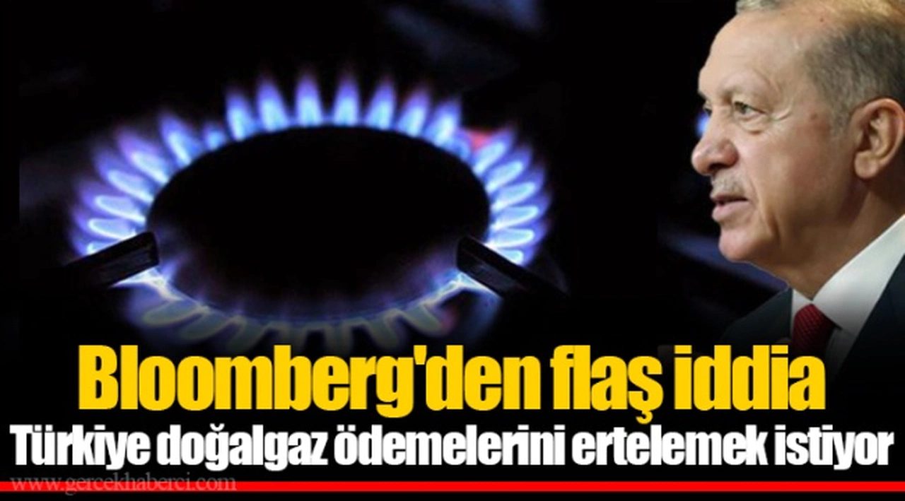 Bloomberg'den flaş iddia Türkiye doğalgaz ödemelerini ertelemek istiyor