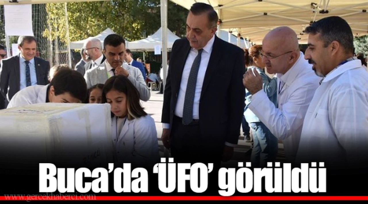 Buca’da ‘ÜFO’ görüldü