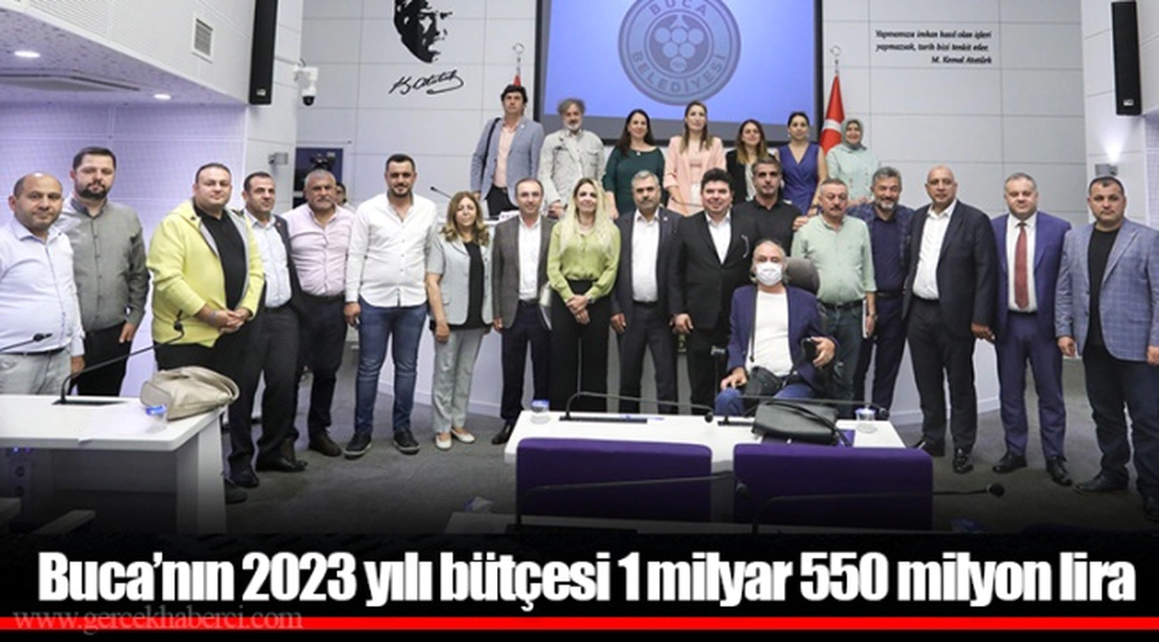 Buca’nın 2023 yılı bütçesi 1 milyar 550 milyon lira