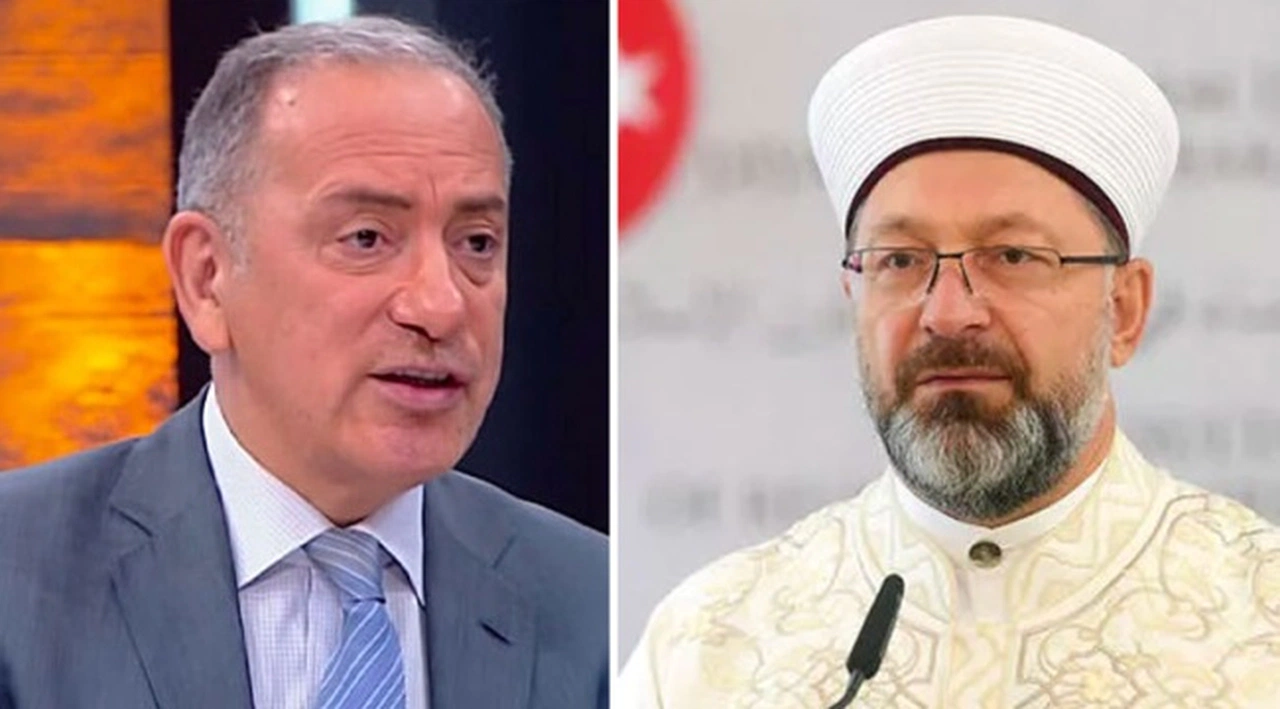Fatih Altaylı'dan Diyanet İşleri Başkanı'na: Halka fakirliği övdünüz, kendiniz Mercedes’le, özel uçakla gezdiniz, gençler camilere bu yüzden gitmiyor beyefendi