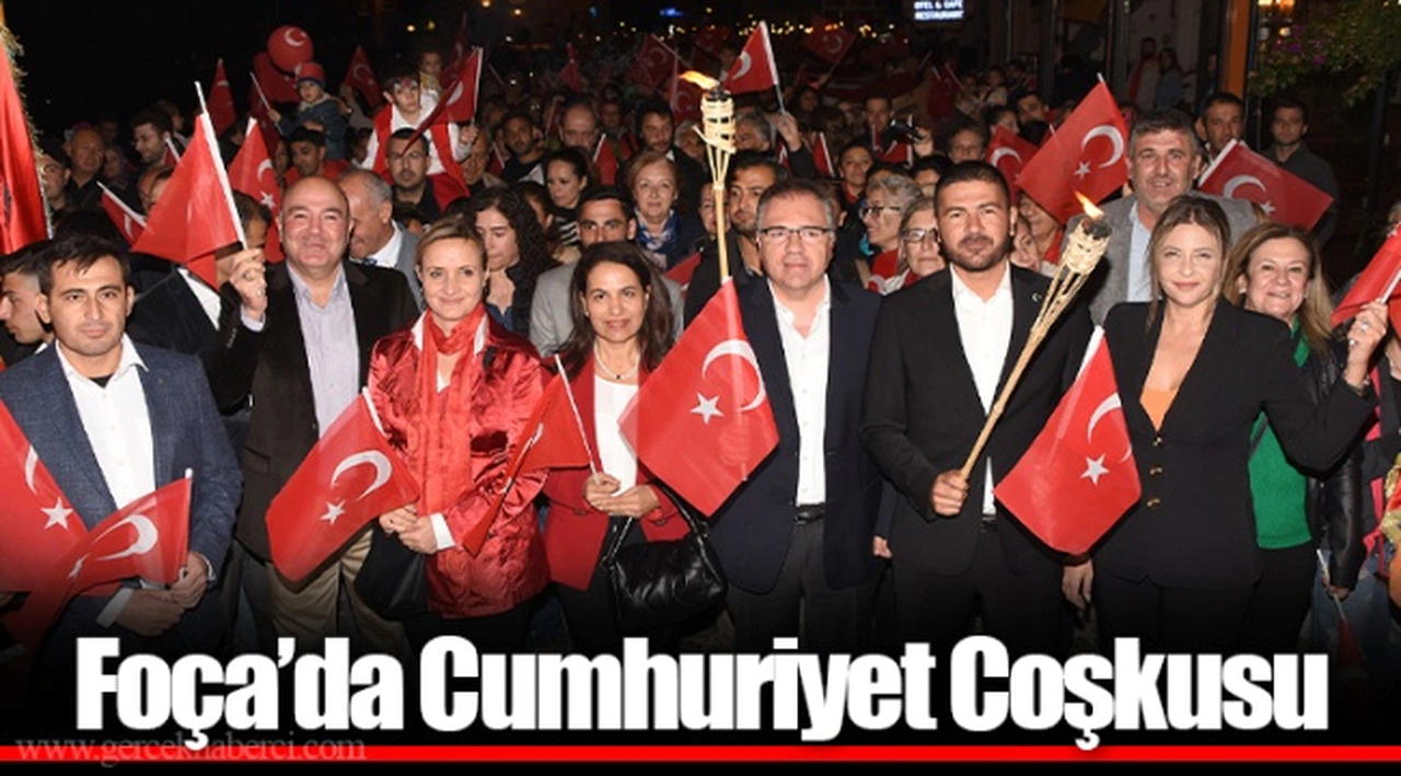 Foça’da Cumhuriyet Coşkusu