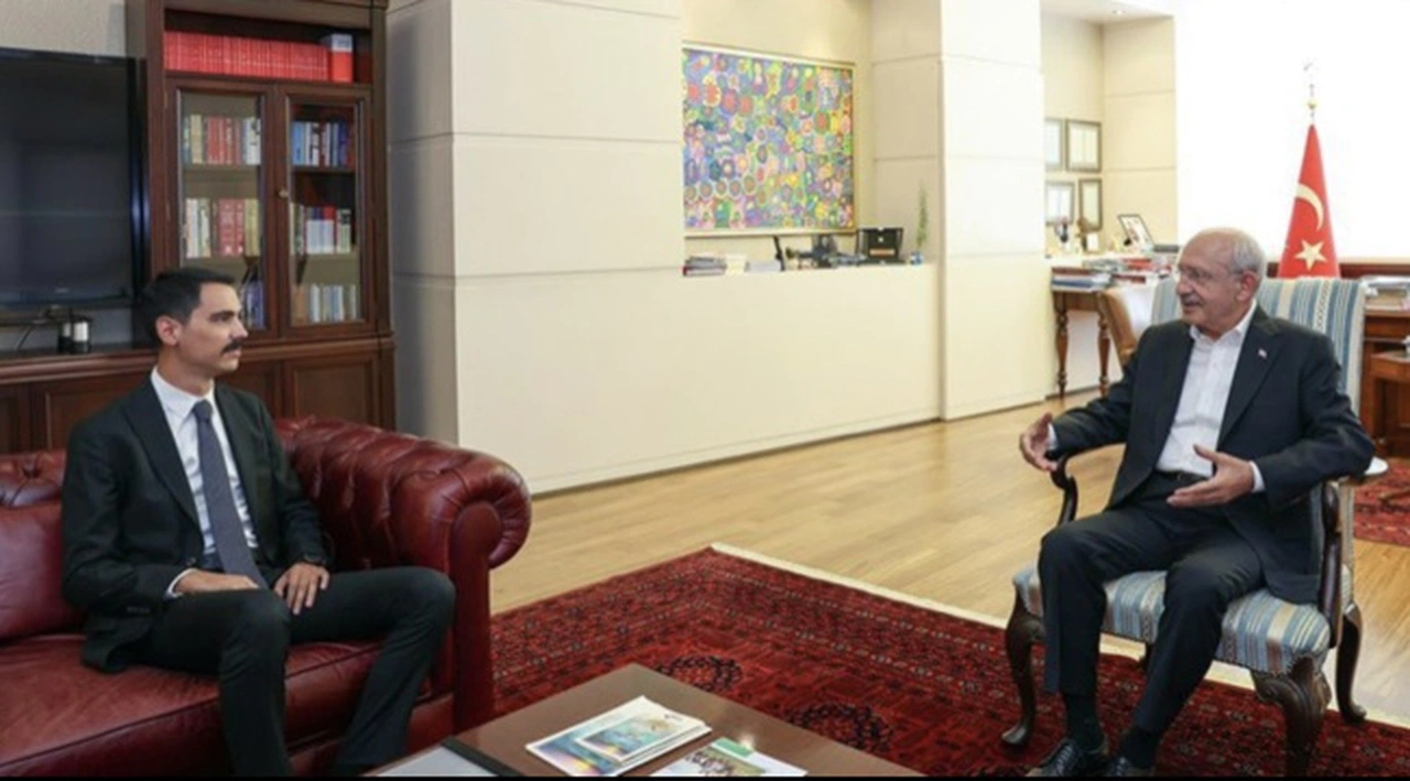 Kılıçdaroğlu, Muhsin Yazıcıoğlu'nun oğluyla görüştü