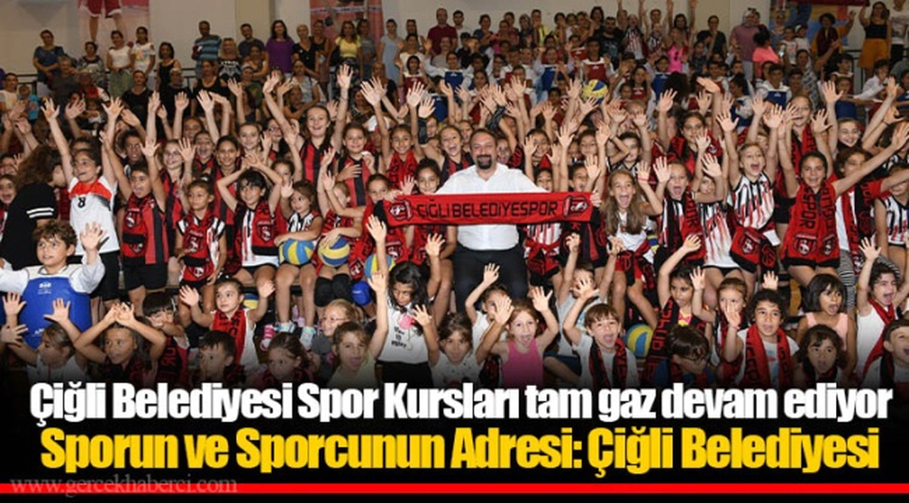 Çiğli Belediyesi Spor Kursları tam gaz devam ediyor Sporun ve Sporcunun Adresi: Çiğli Belediyesi