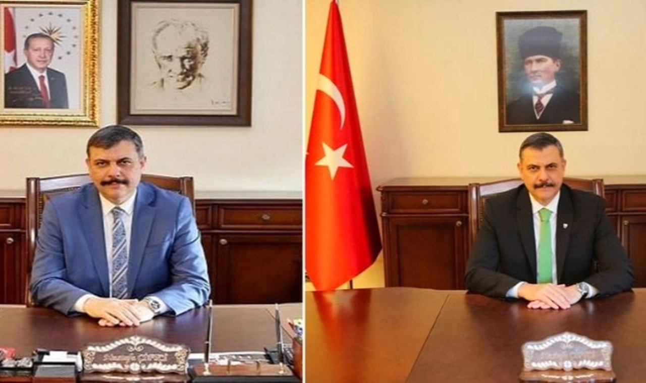Çorum Valisi'nin yeni makam fotoğrafında Erdoğan detayı