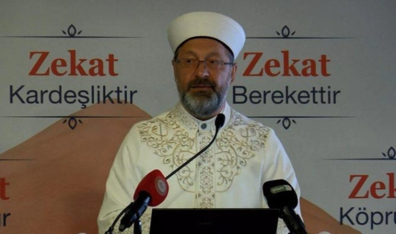 Diyanet İşleri Başkanı Ali Erbaş'tan dikkat çeken 'Zekat' çıkışı!