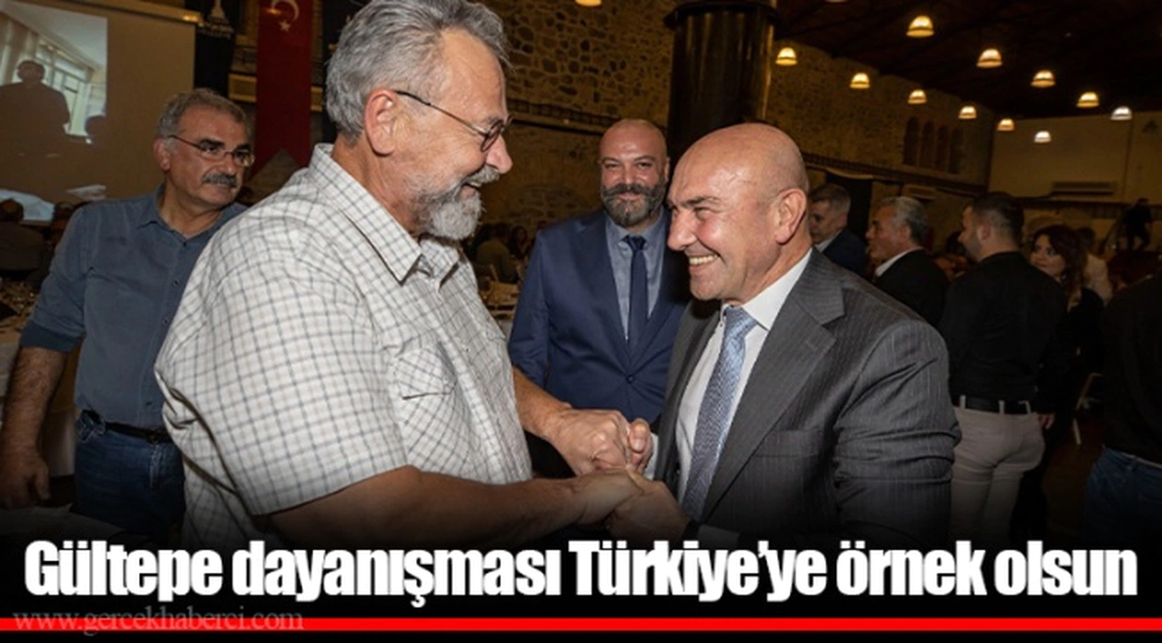 Gültepe dayanışması Türkiye’ye örnek olsun
