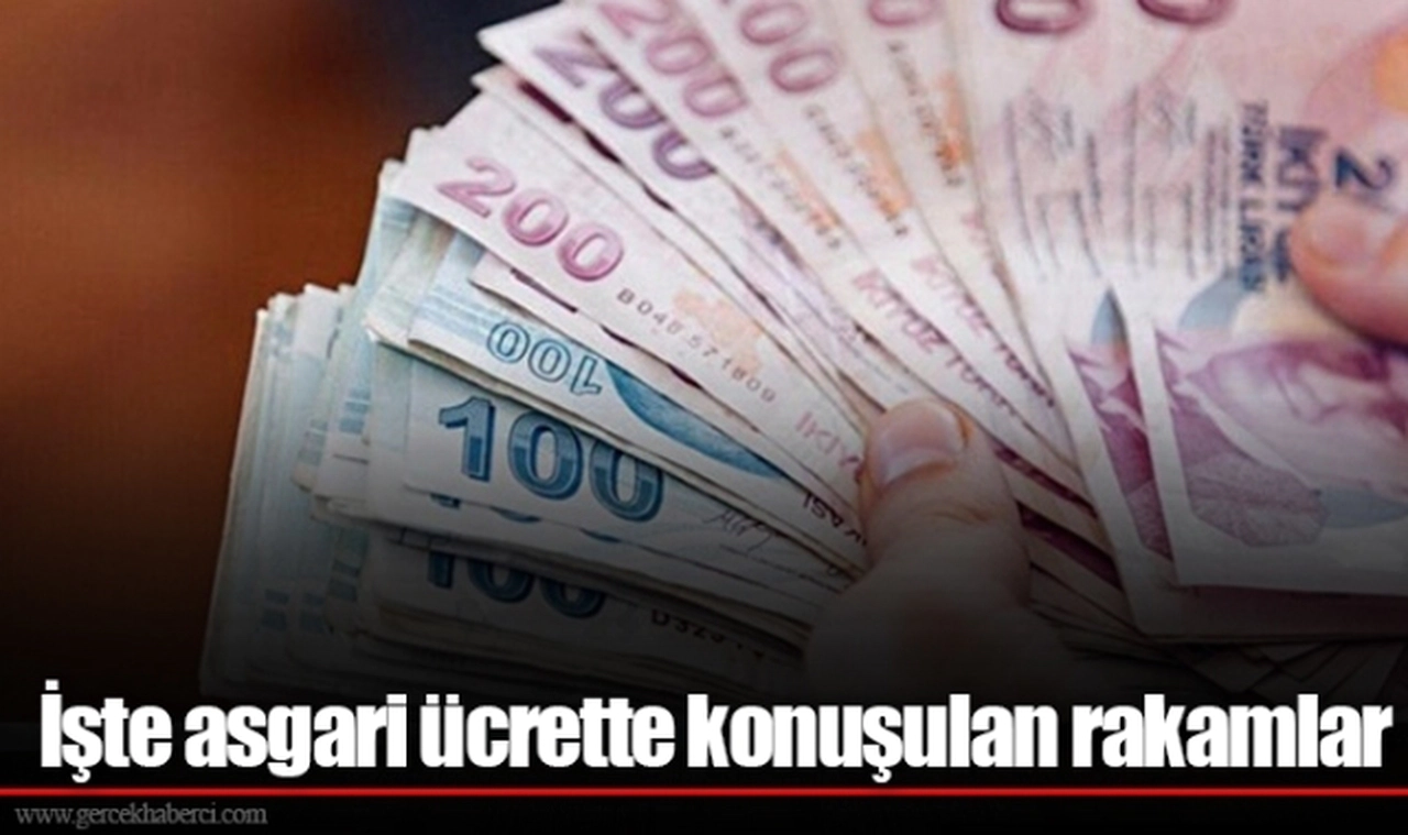 İşte asgari ücrette konuşulan rakamlar