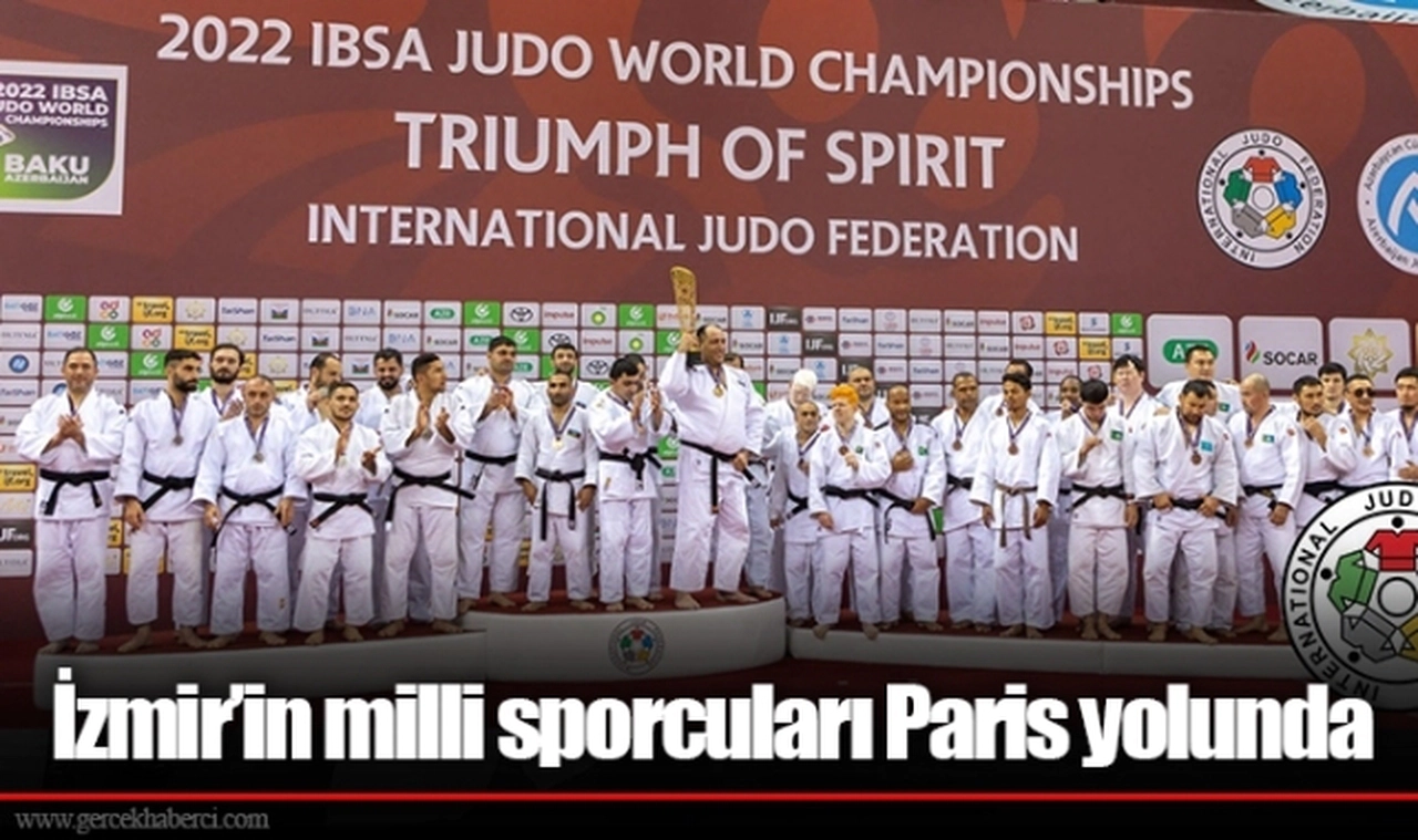 İzmir’in milli sporcuları Paris yolunda  