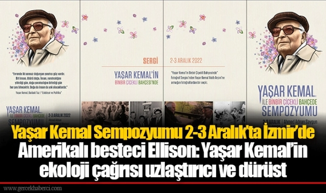 Yaşar Kemal Sempozyumu 2-3 Aralık’ta İzmir’de