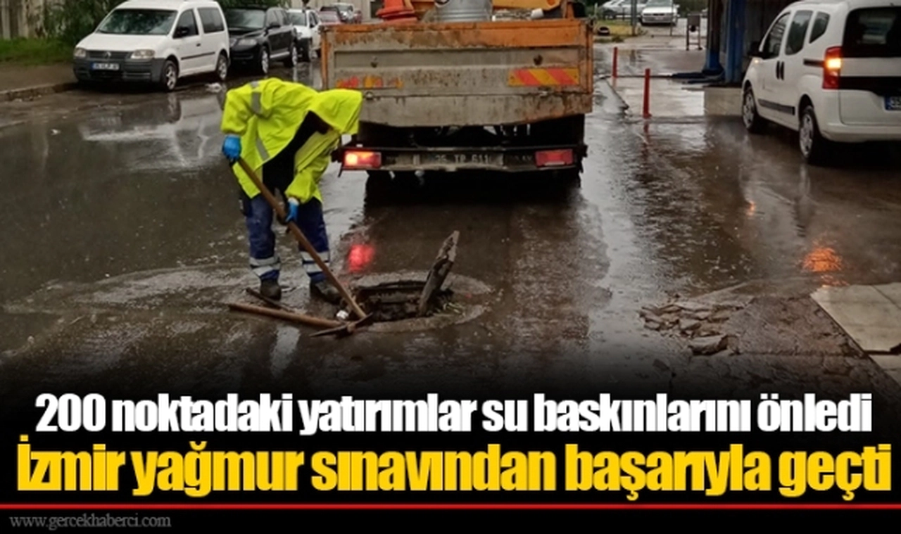200 noktadaki yatırımlar su baskınlarını önledi