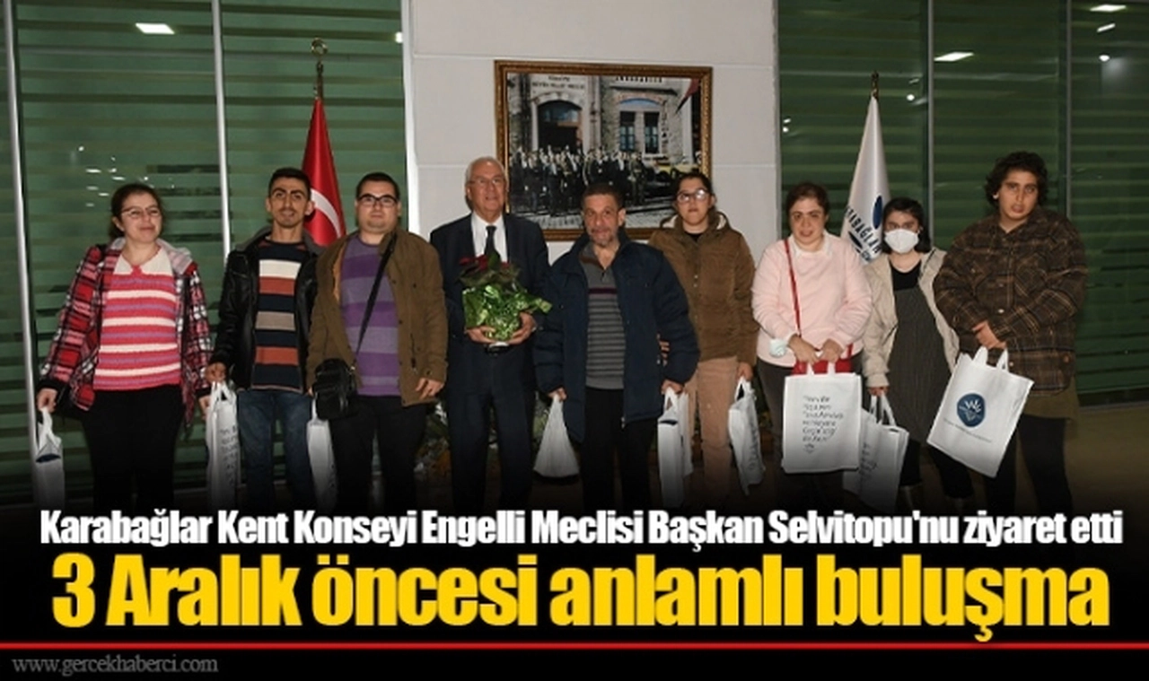 3 Aralık öncesi anlamlı buluşma