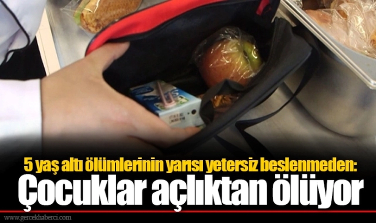 5 yaş altı ölümlerinin yarısı yetersiz beslenmeden: Çocuklar açlıktan ölüyor