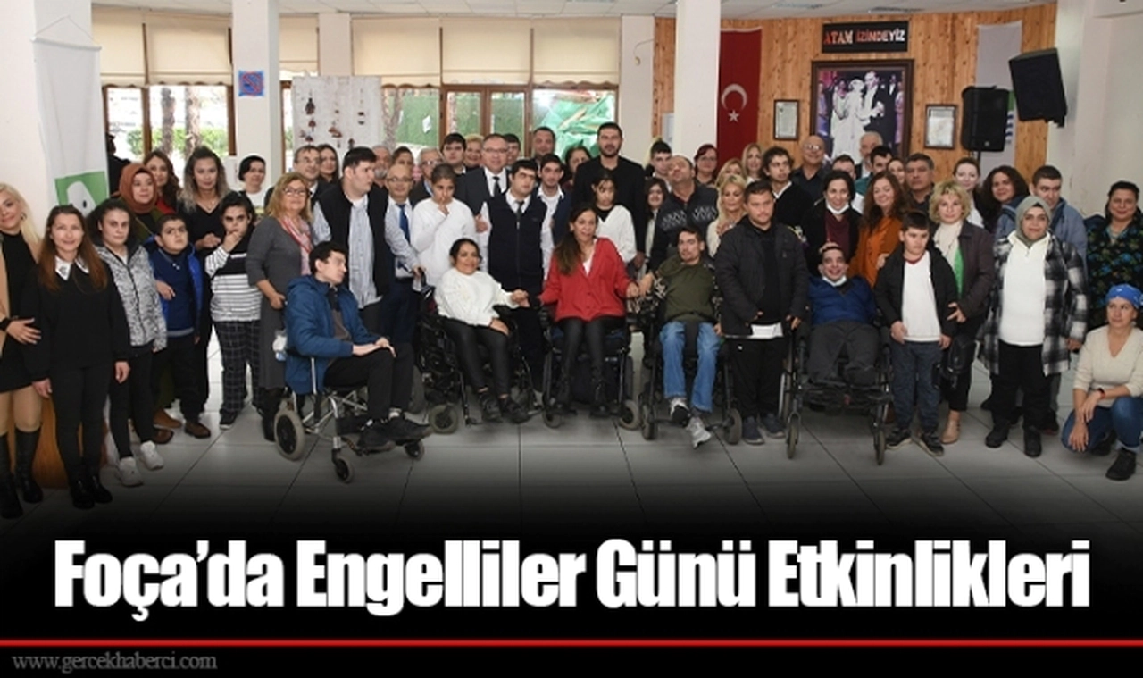 Foça’da Engelliler Günü Etkinlikleri