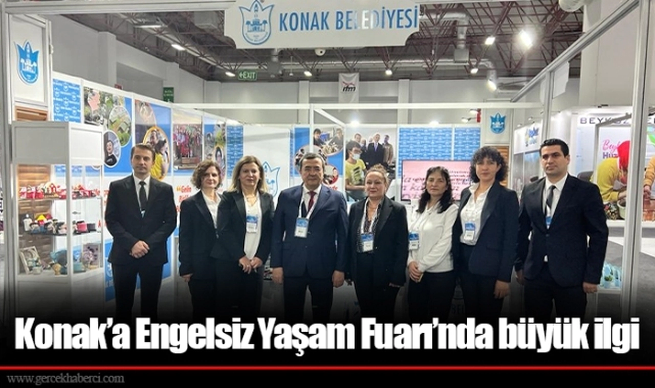 Konak’a Engelsiz Yaşam Fuarı’nda büyük ilgi