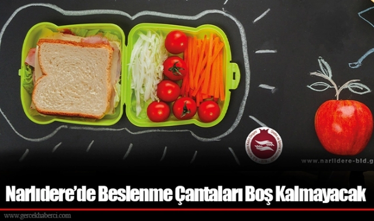 Narlıdere’de Beslenme Çantaları Boş Kalmayacak