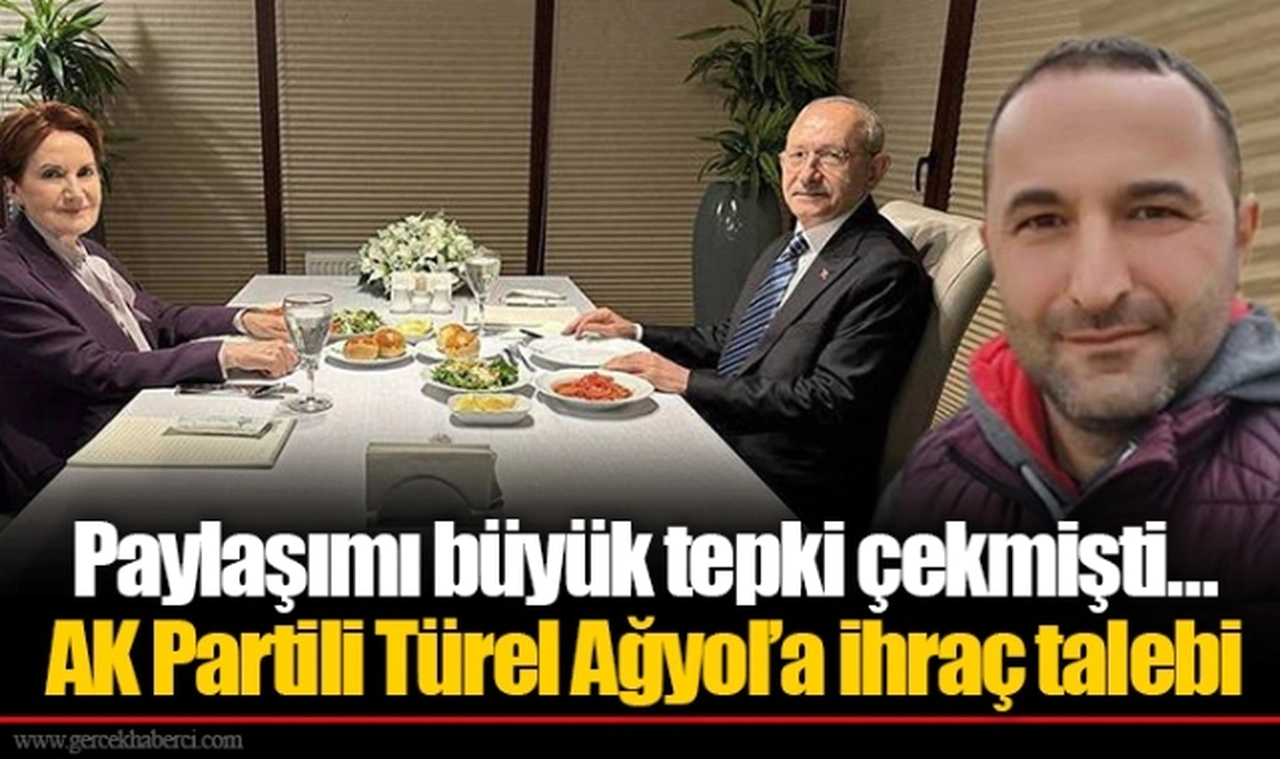 Paylaşımı büyük tepki çekmişti… AK Partili Türel Ağyol’a ihraç talebi
