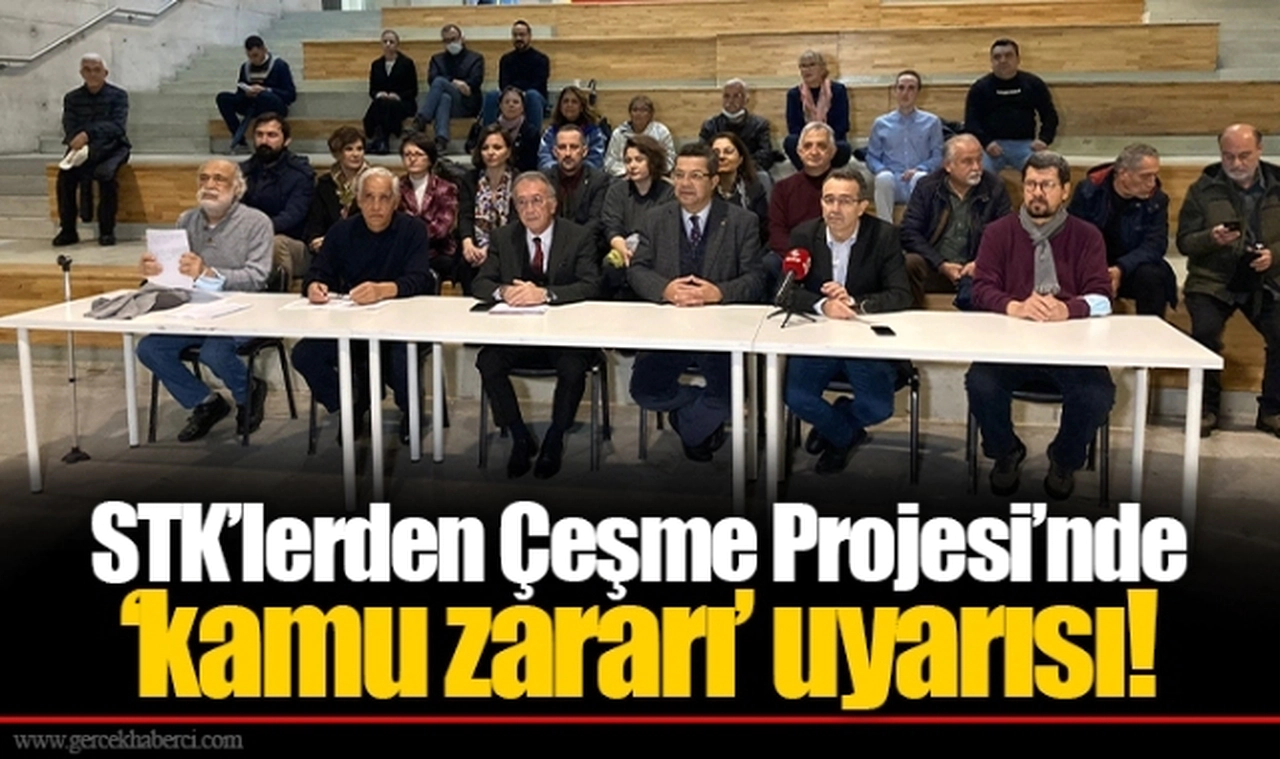 STK’lerden Çeşme Projesi’nde ‘kamu zararı’ uyarısı!