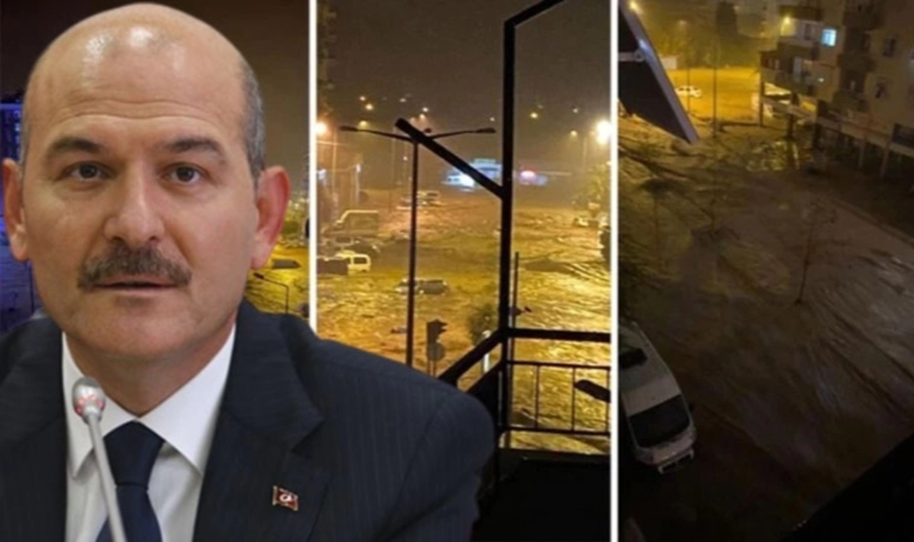 Süleyman Soylu, Antalya'daki selin bilançosunu açıkladı