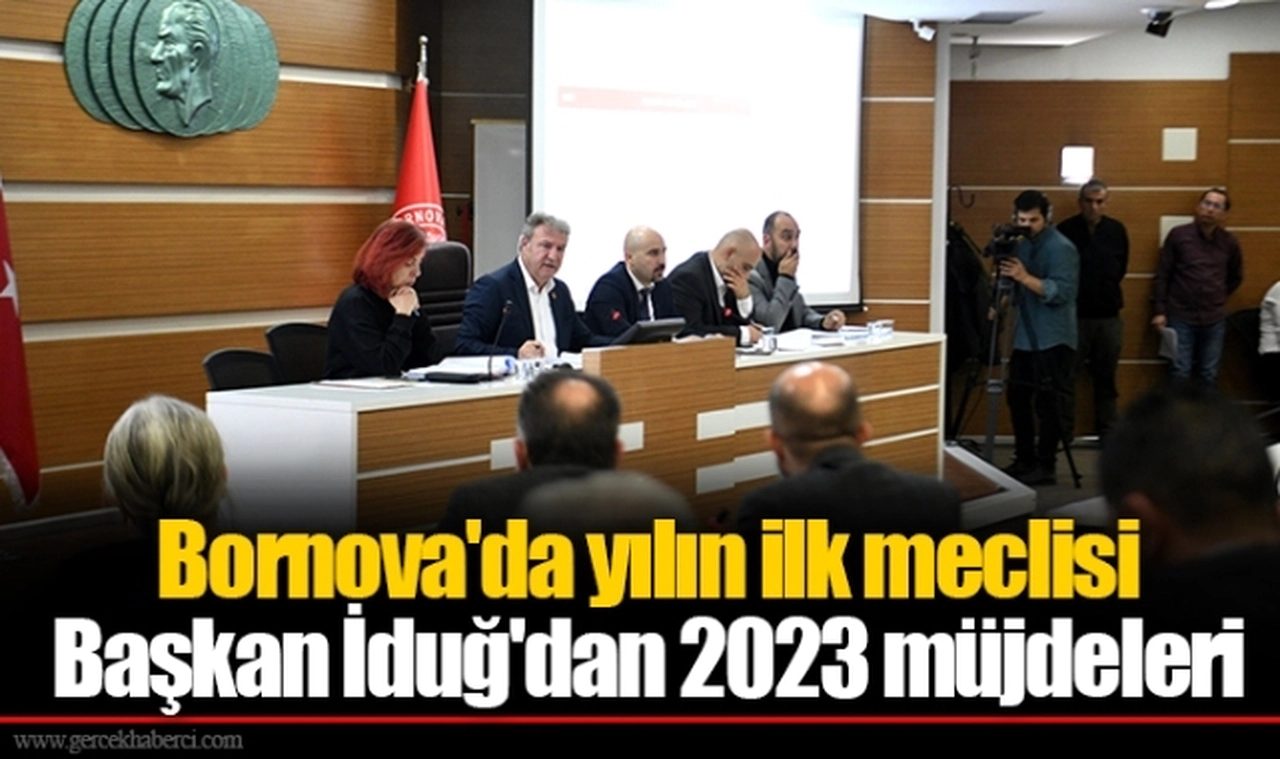 Bornova'da yılın ilk meclisi