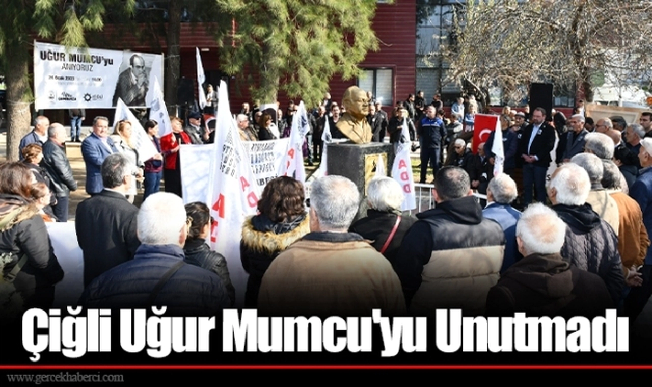 Çiğli Uğur Mumcu'yu Unutmadı