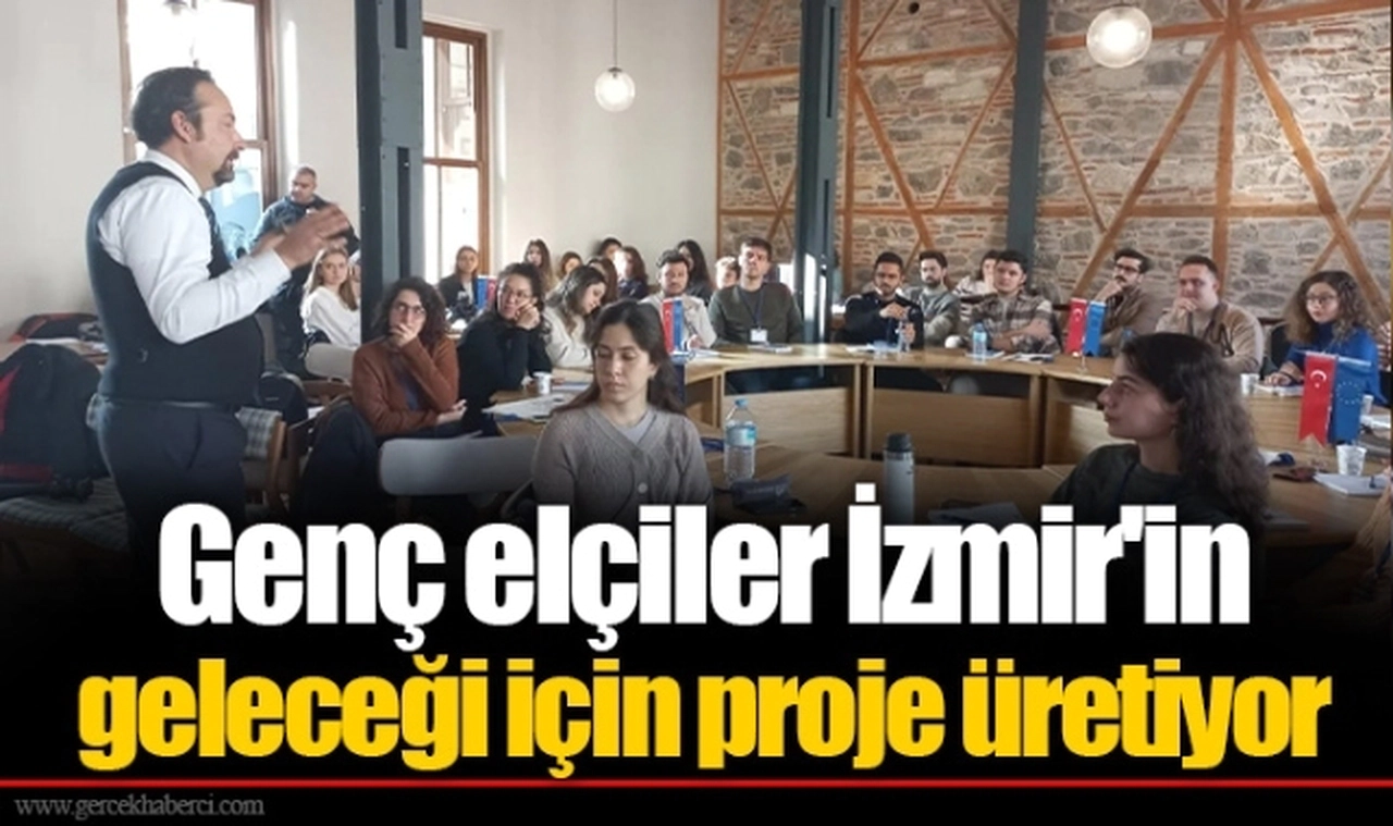 Genç elçiler İzmir'in geleceği için proje üretiyor
