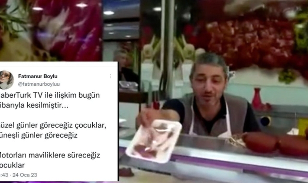 Habertürk "Annem karne hediyesi olarak et aldı" haberini yapan muhabiri kovdu