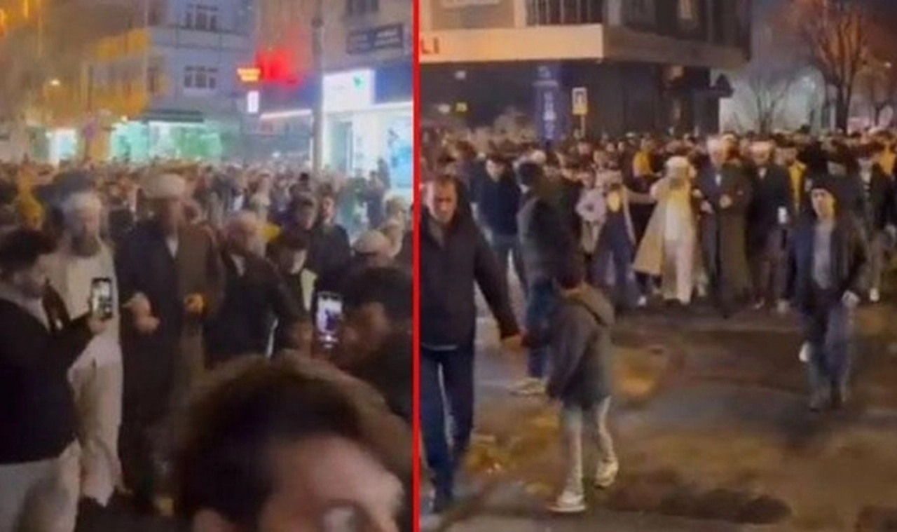 İsmailağa Cemaati üyeleri, yılbaşı gecesinde sokağa inerek yeni yıl kutlamalarını eleştirdi: Günahın zirve yaptığı gece