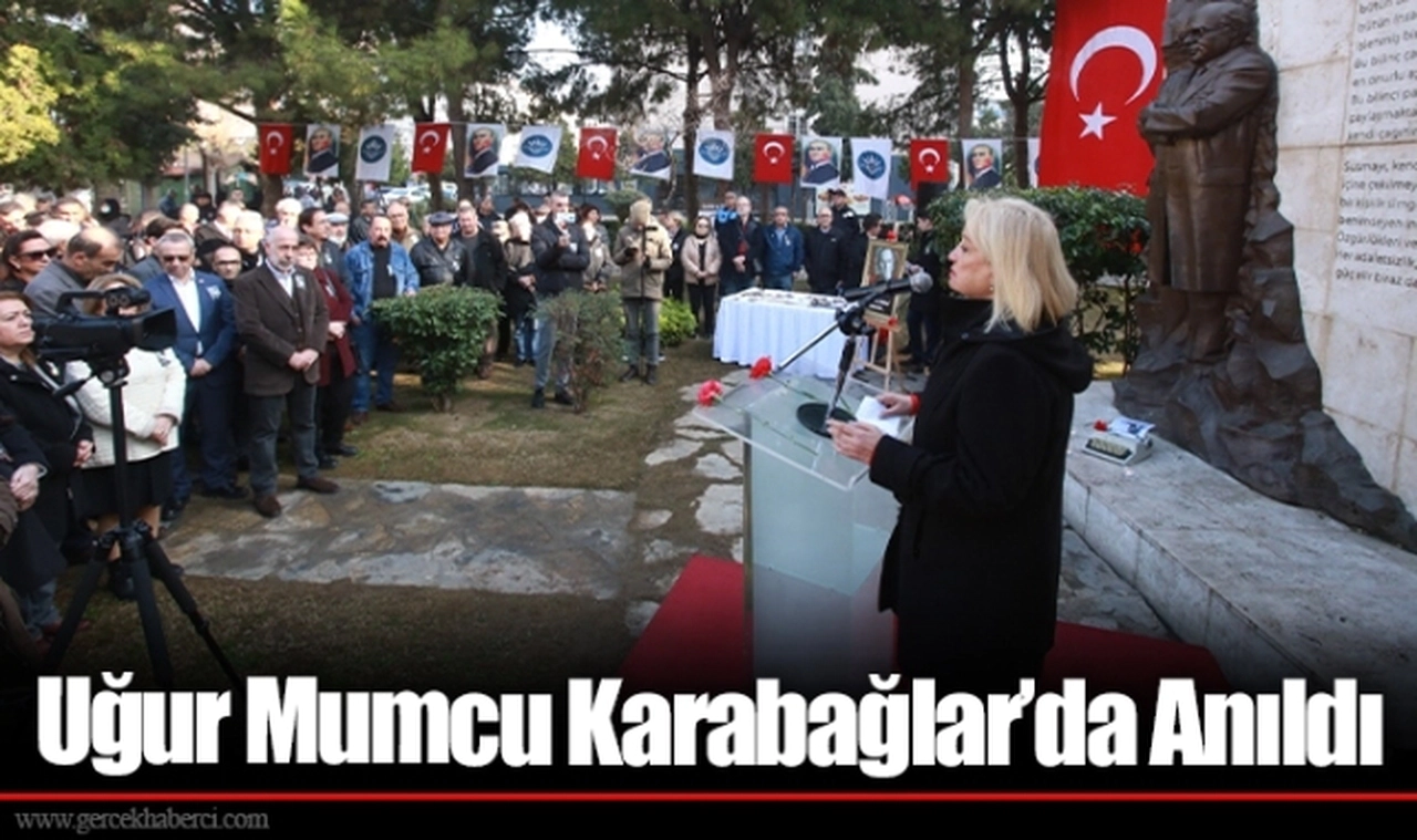 Uğur Mumcu Karabağlar’da Anıldı