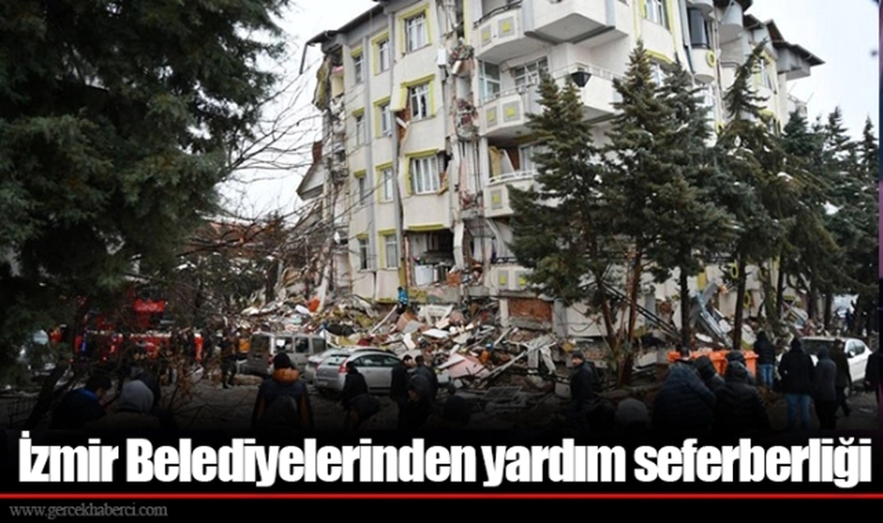 İzmir Belediyelerinden yardım seferberliği