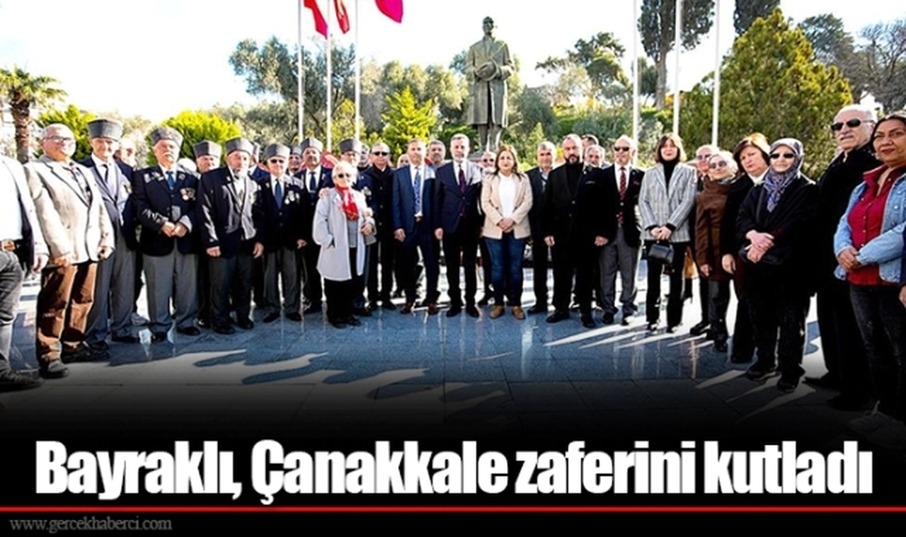 Bayraklı, Çanakkale zaferini kutladı
