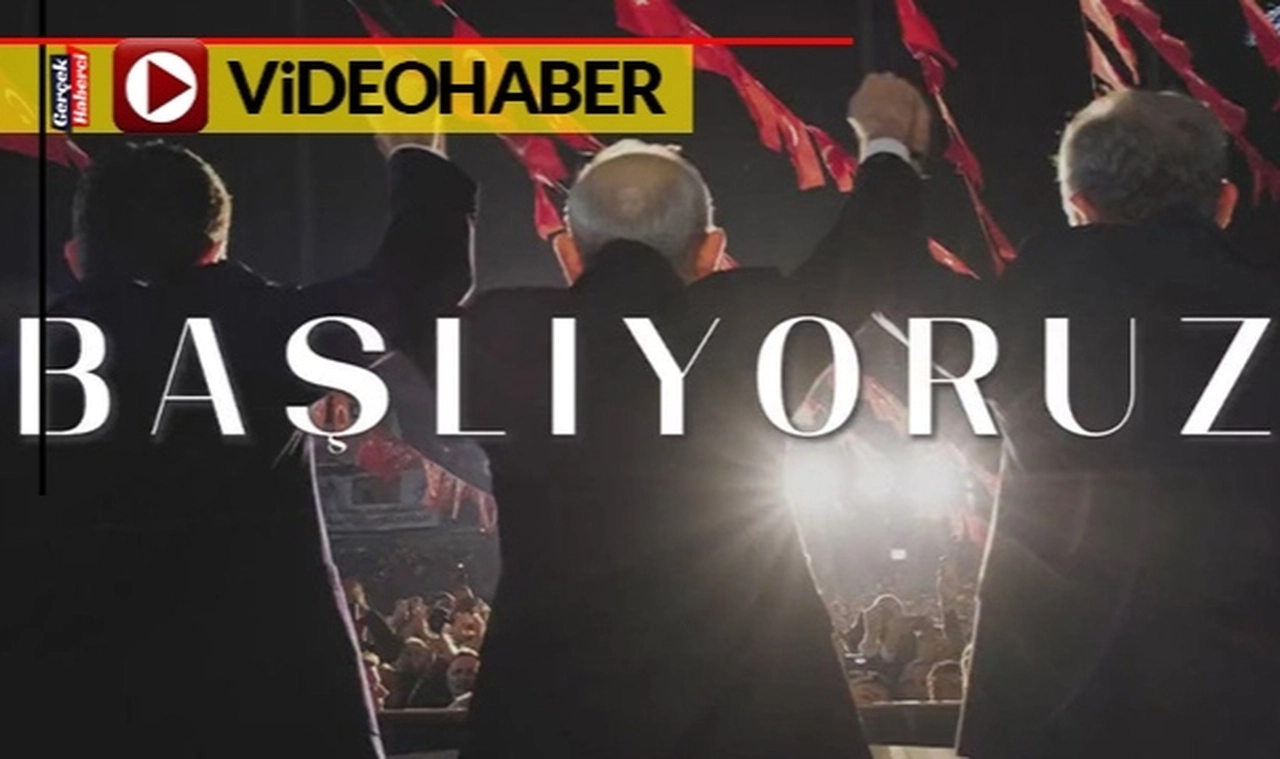 CHP’den yeni seçim videosu: “Başlıyoruz”