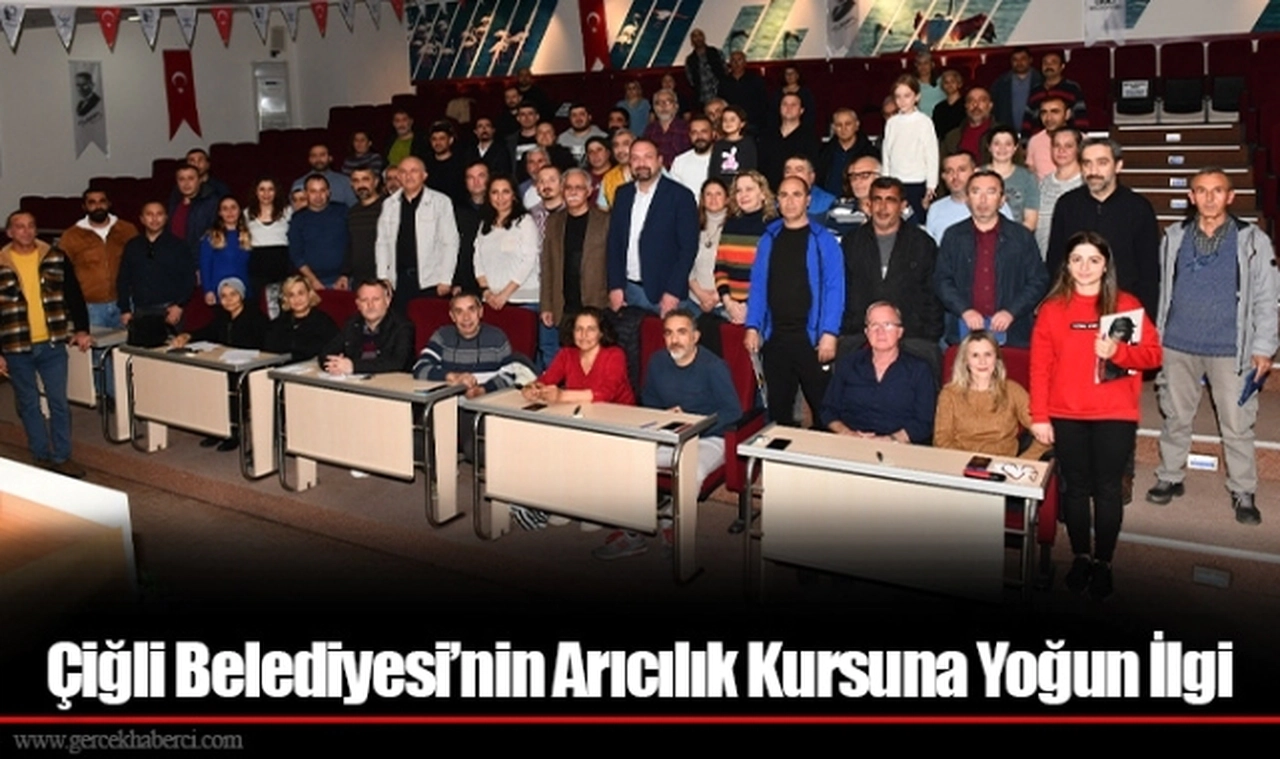 Çiğli Belediyesi’nin Arıcılık Kursuna Yoğun İlgi