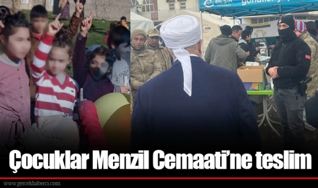 Çocuklar Menzil Cemaati’ne teslim