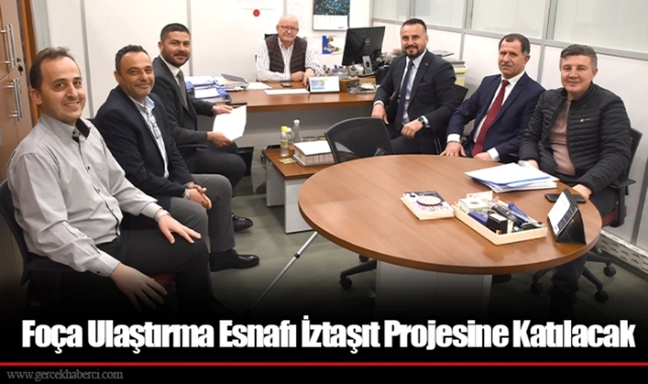 Foça Ulaştırma Esnafı İztaşıt Projesine Katılacak