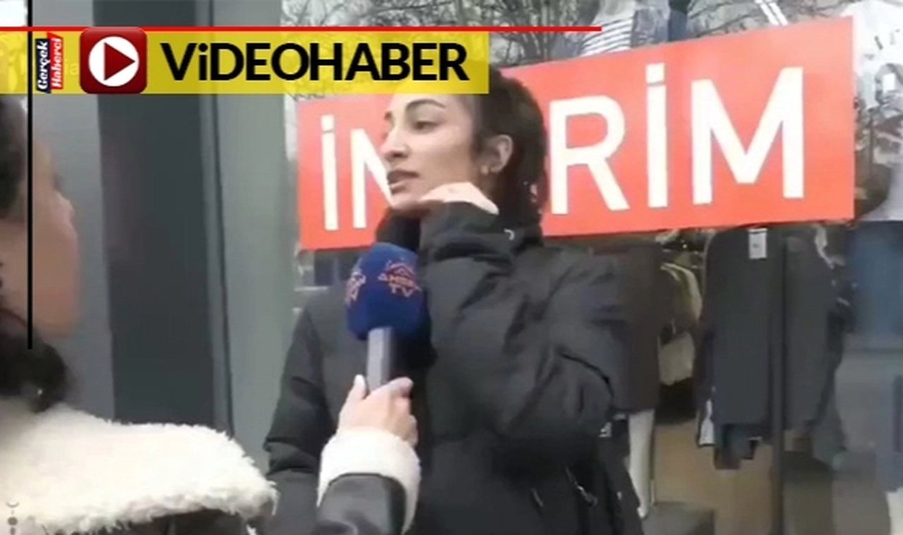 Sokak röportajı yapan muhabir, hükümeti eleştiren öğrenciyi azarladı