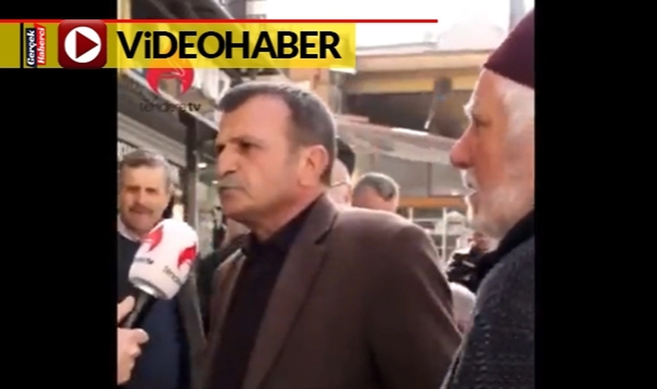 Sokak röportajında Erdoğan'ı öven adamı ağzından öpmeye çalıştı