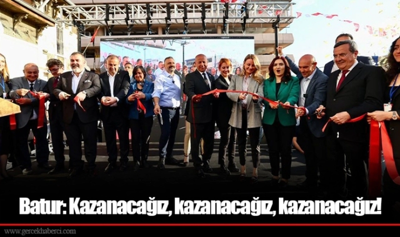 Batur: Kazanacağız, kazanacağız, kazanacağız!