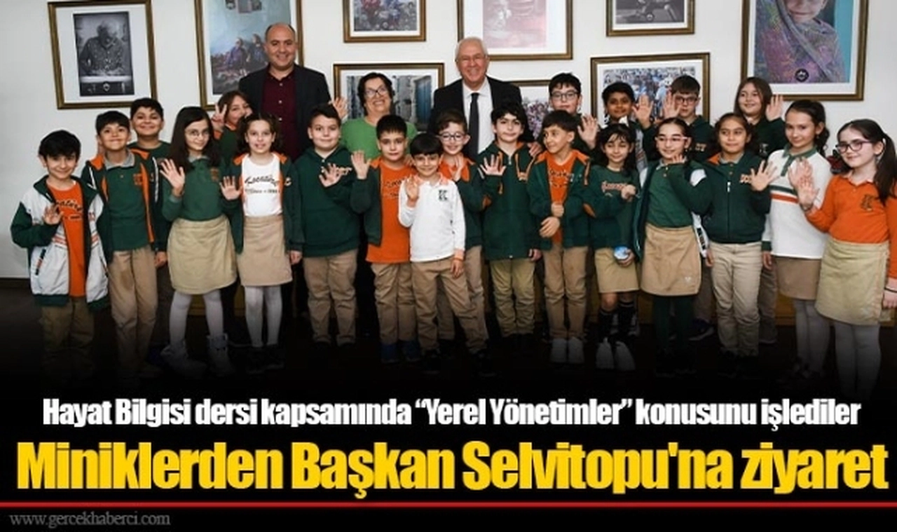 Hayat Bilgisi dersi kapsamında “Yerel Yönetimler” konusunu işlediler