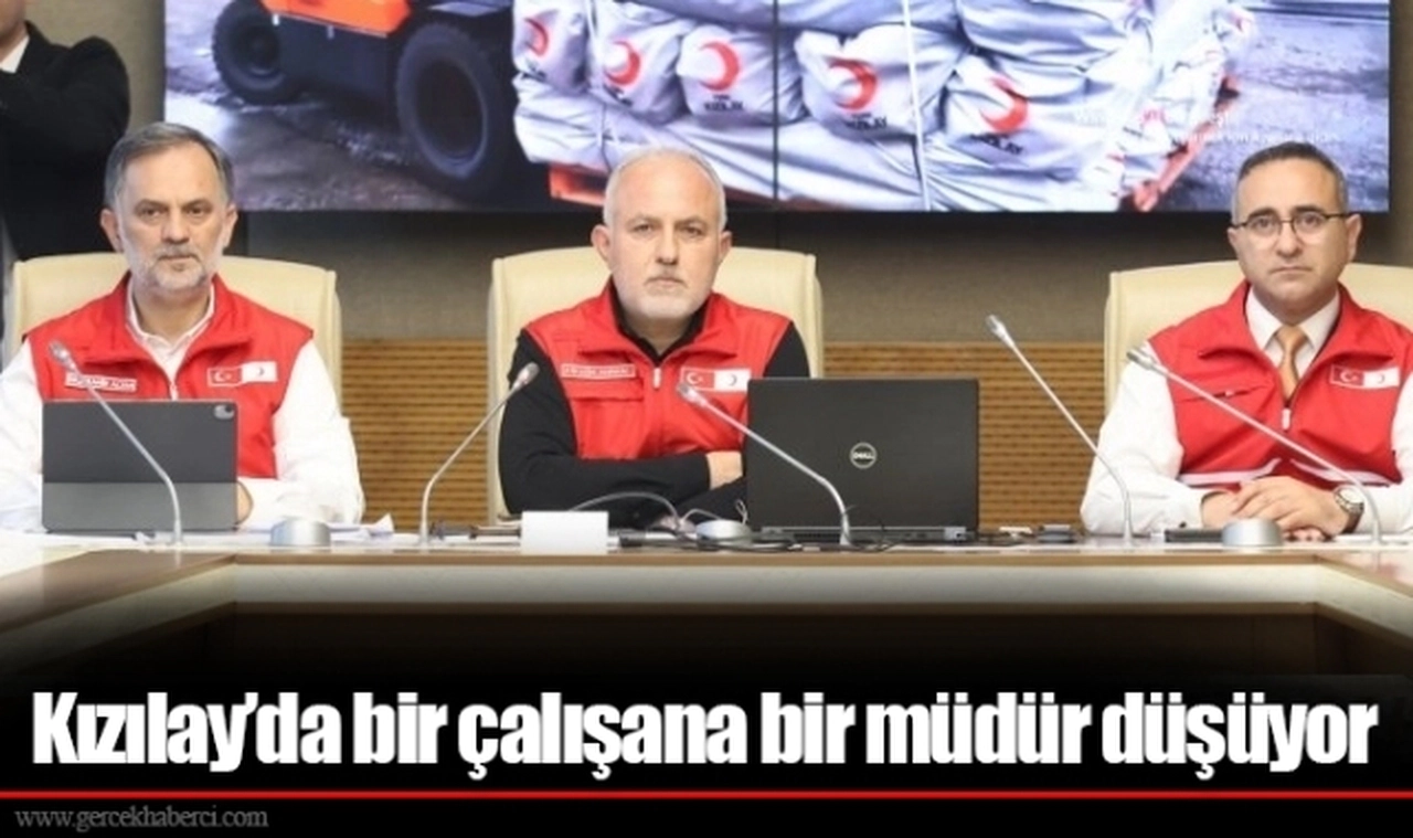 Kızılay’da bir çalışana bir müdür düşüyor